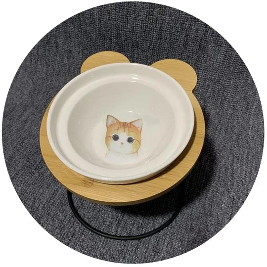 Fashion High-end Pet Bowl Various Cartoon