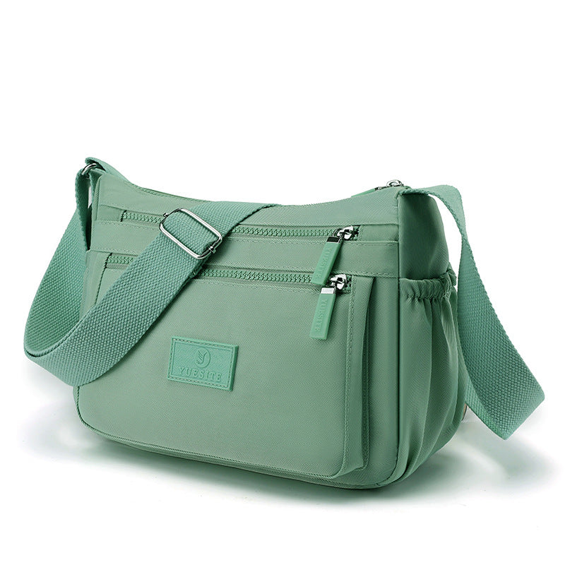 Casual And Lightweight Multi-compartment Waterproof All-match Messenger Bag