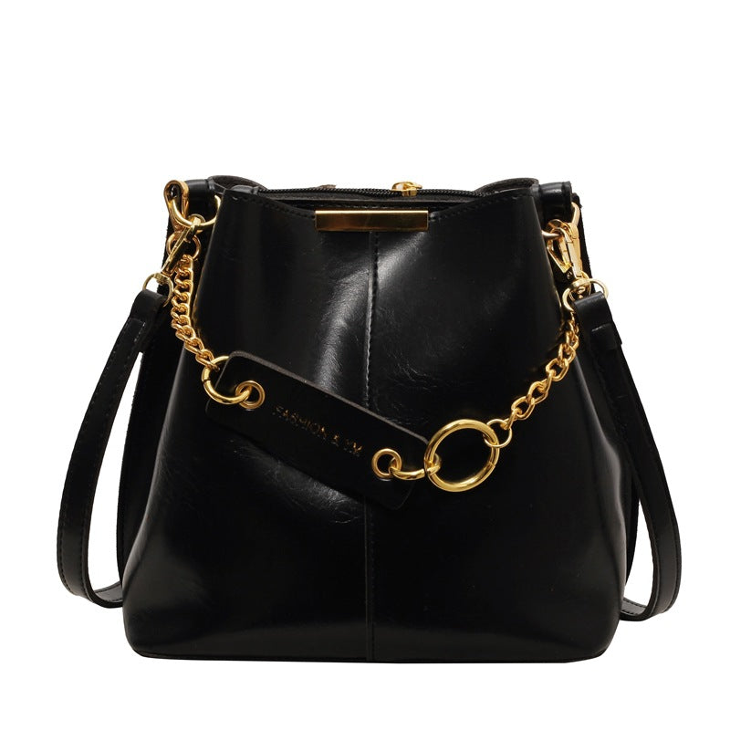 Large Capacity Shoulder Bag Wide Shoulder Strap Crossbody