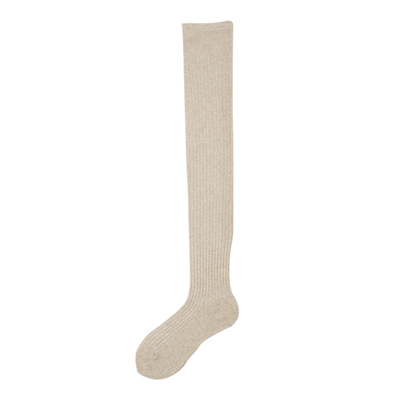 Winter Wide Drawstring Micro-compression Calf Socks Cotton