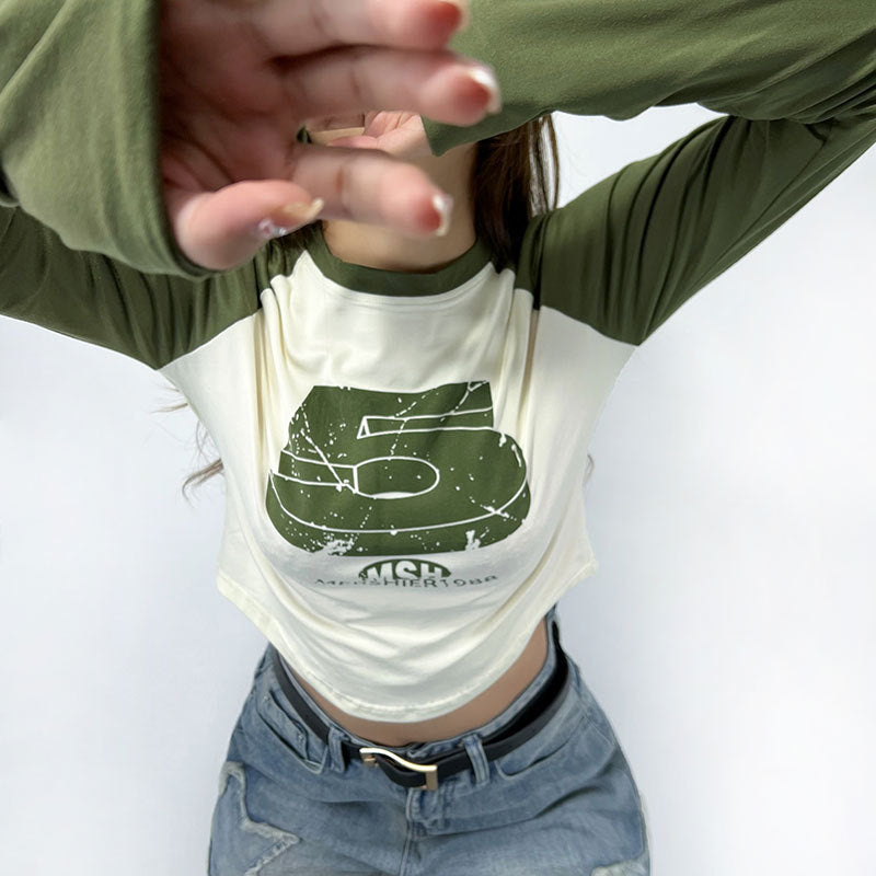 Autumn New Fashion Sweet Spicy Girl Colorful Sweatshirt Ins Tide