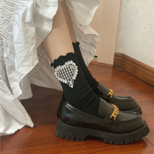 Versatile Cotton Love Mid Length Socks