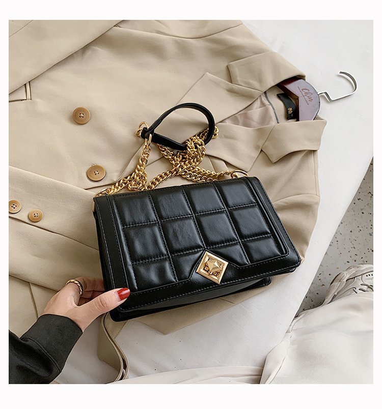 One Shoulder Chain Small Square Bag Crossbody