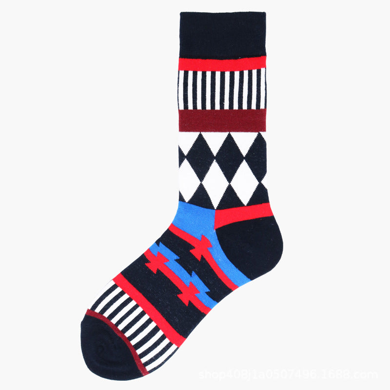 Mid-calf For Fall And Winter Long Cotton Socks