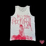 Portrait Printed Sexy Round Neck Bottoming With Inner And Outer Tops