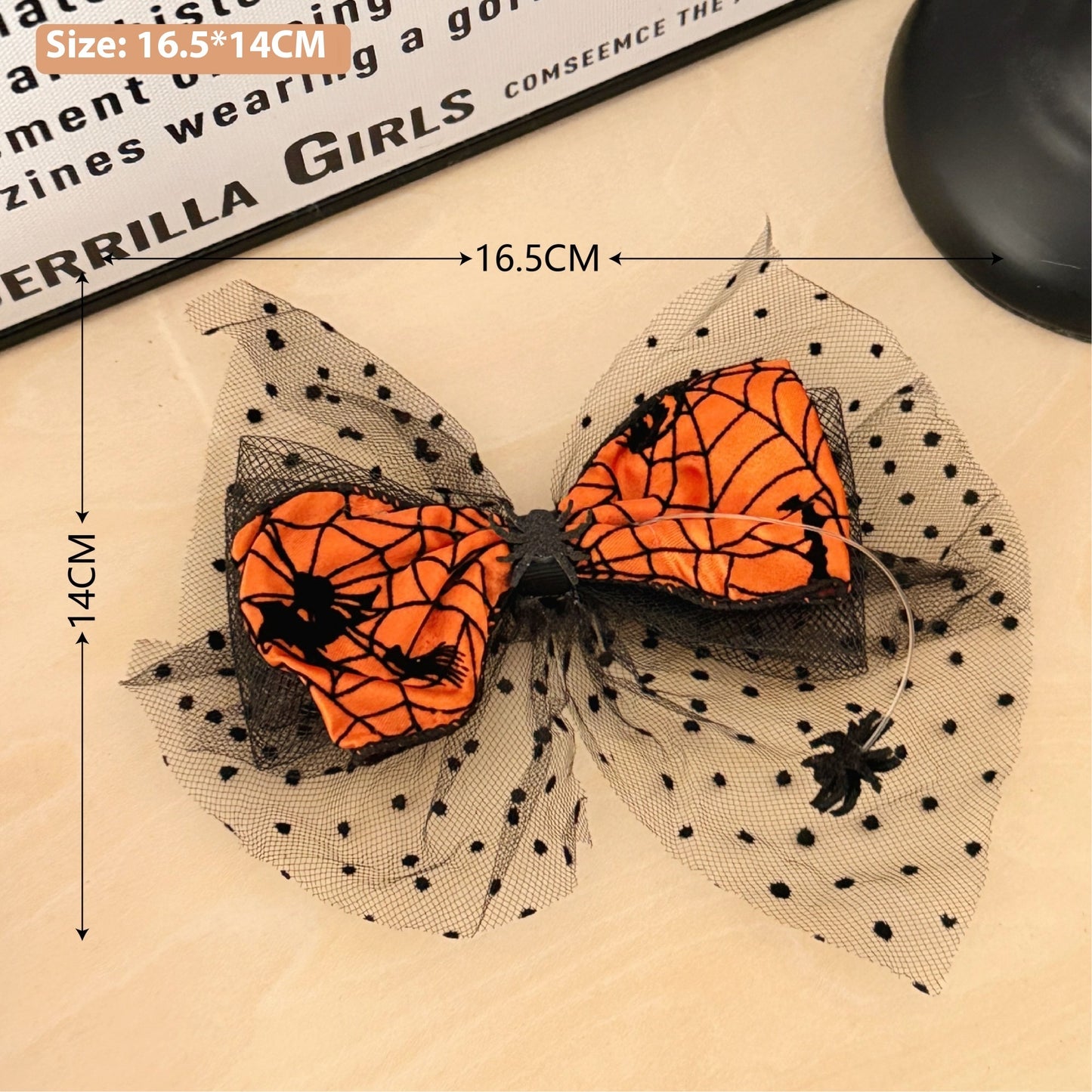 New Halloween Children's Bow Funny Barrettes