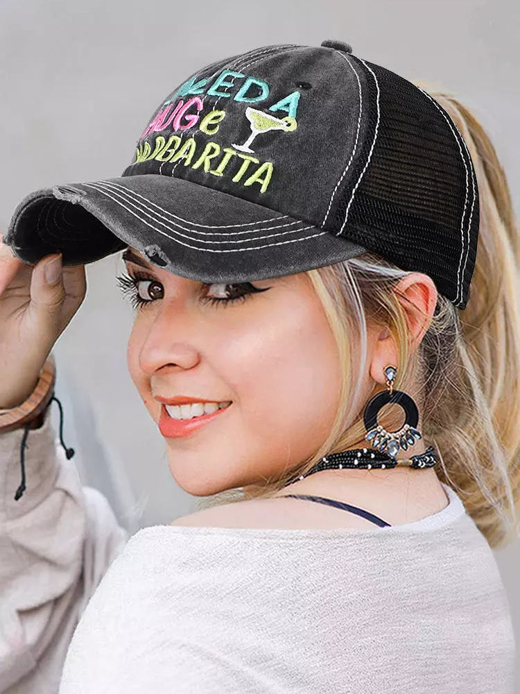 Exclusively For Letter Embroidered Baseball