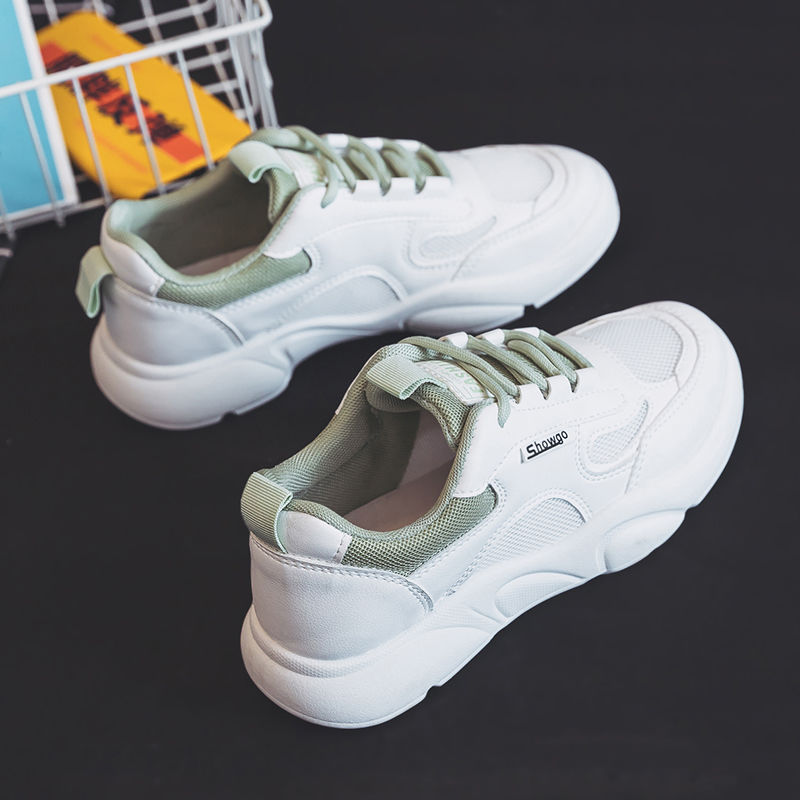 Korean Version All-match Running Mesh White Casual Shoes