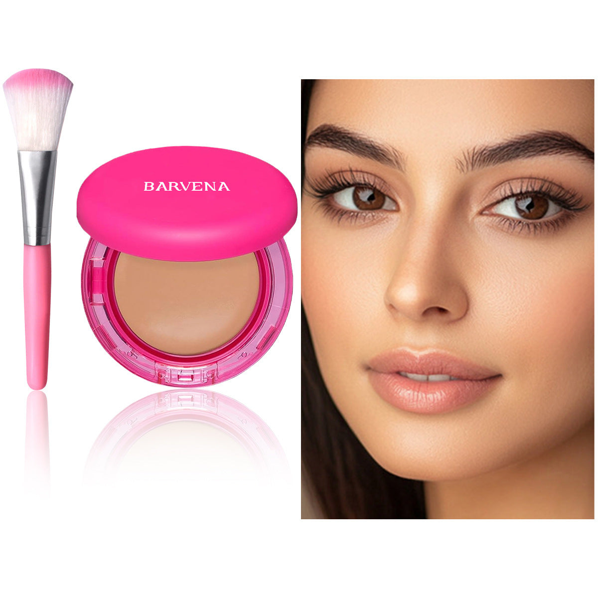 BARVENA Light Fit Moisturizing And Nourishing Skin Concealer Clear Foundation Cream