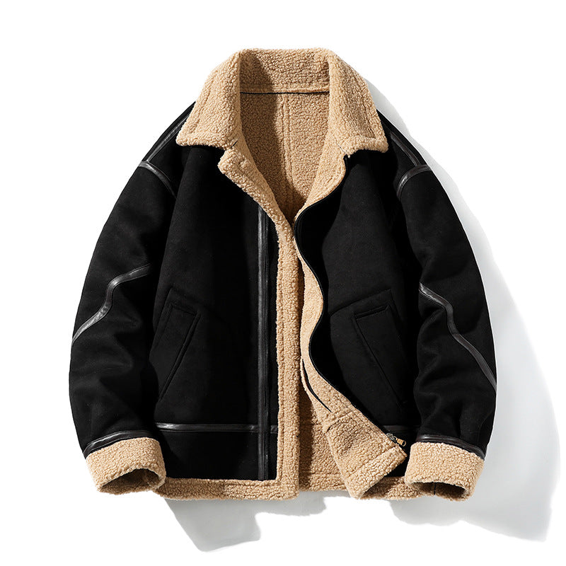 Loose Fashion Fleece Thickened Padded Jacket