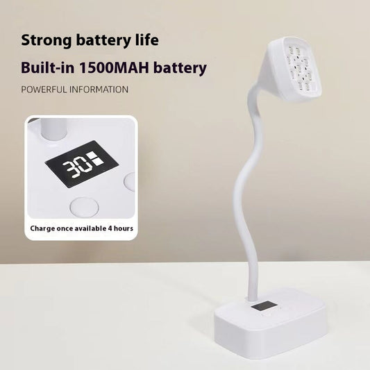 Desktop Storage Manicure Lotus Lamp Quick-drying Induction