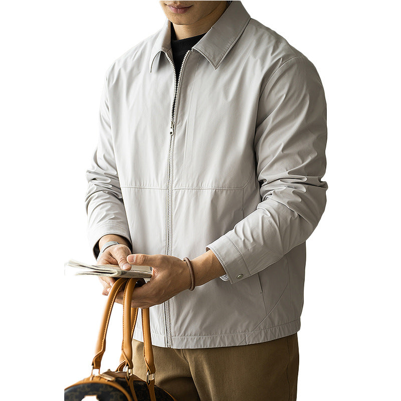 Lapel Workwear Jacket Boys Spring Leisure Coat