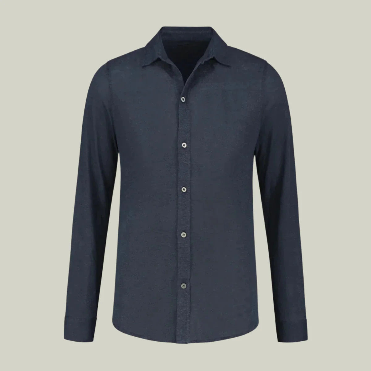 Solid Color Simple Business Thin Lining Shirt