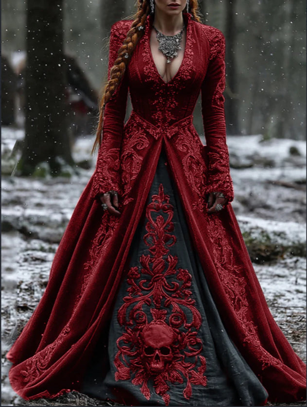 Fashionable Casual Halloween New Witch Witch Dress