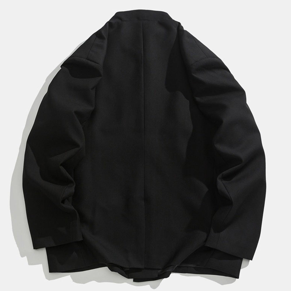 Chinese Style Stand Collar Loose Suit Jacket