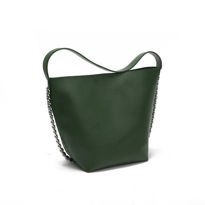 Simple son and mother bucket bag