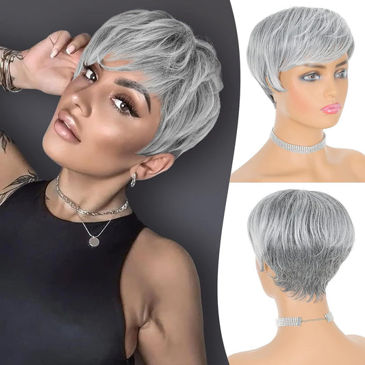 European And American Human Hair Wig Women