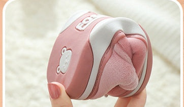 Children's Cotton Slippers Boys Winter Bag Root And Velvet
