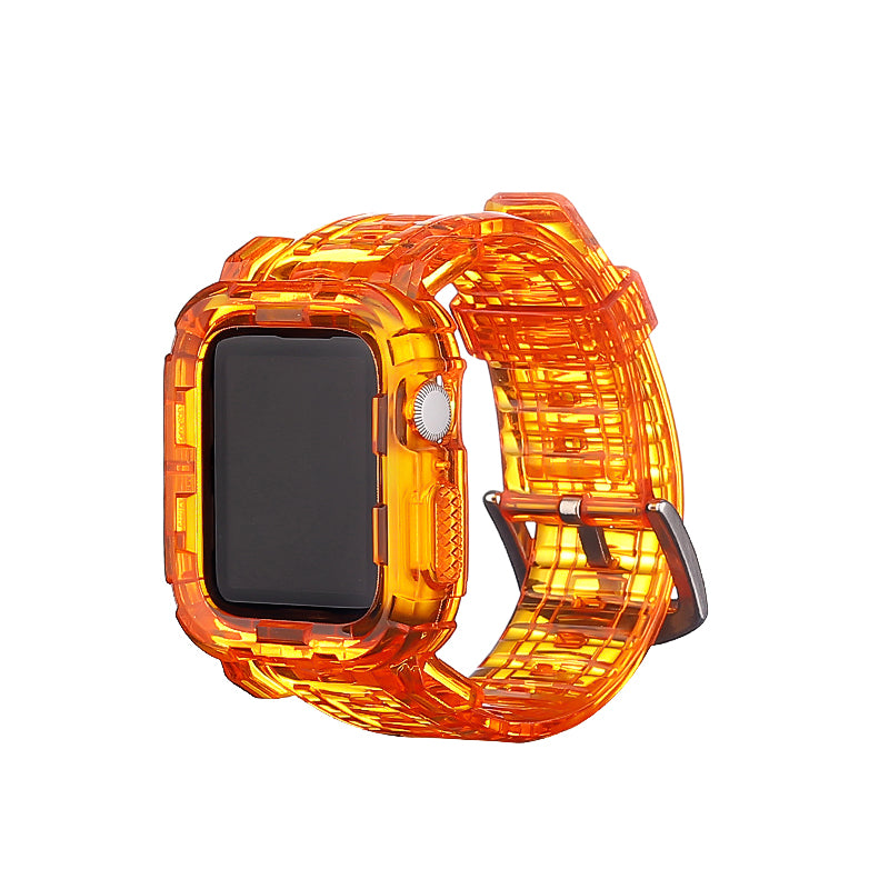 Glacier Limited Transparent Strap With Silicone Case