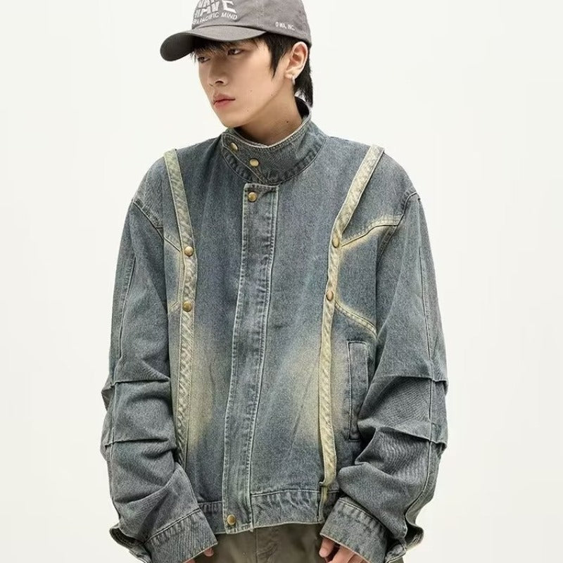 Men's Niche American Vintage Denim Jacket
