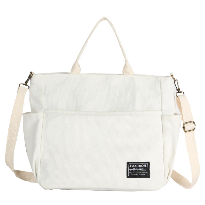Simple Students Have Thick Single-shoulder Bags