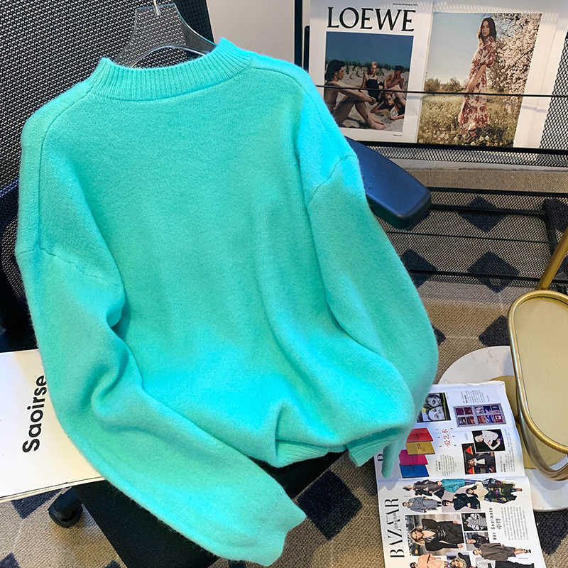 Women's Cashmere Sweater Thickened Pullover Sweater