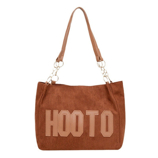Simple Letter Printing Women's Bag Simple