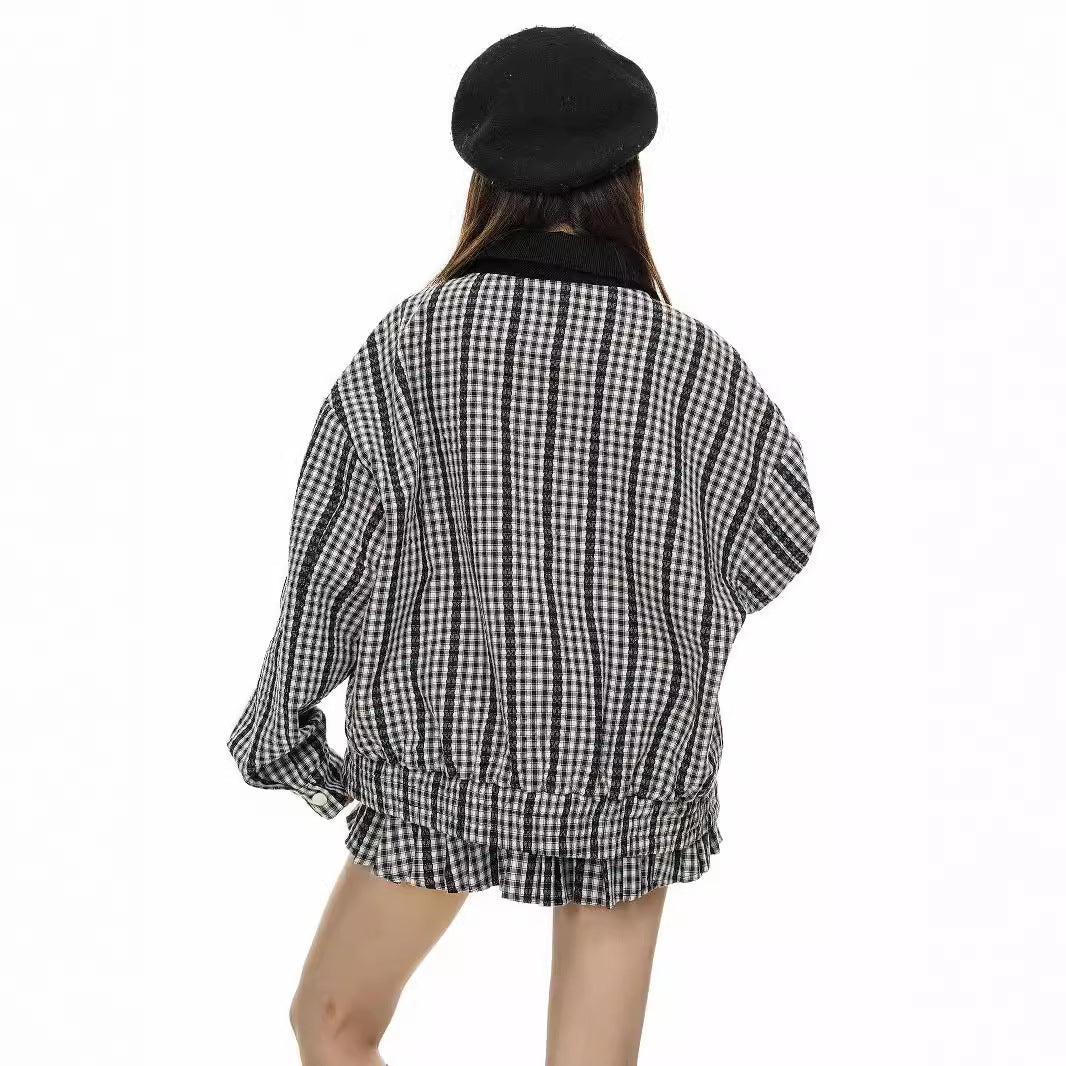 Fashion Long Sleeve Lapel Temperament Leisure Shirt