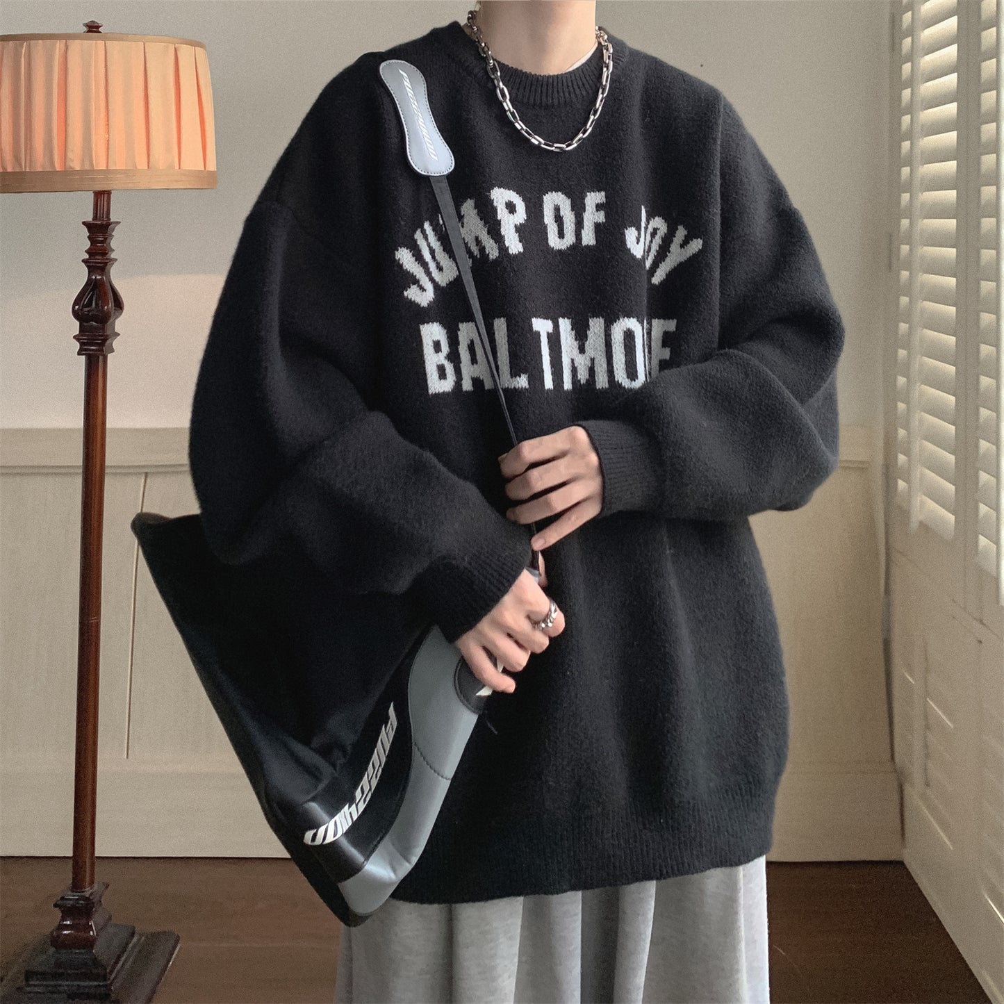 Sweater Men's Thick Trendy Brand Sweater