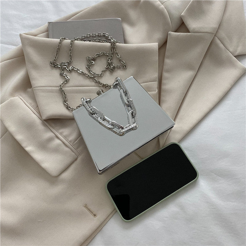 Net Red Girl Chain Shoulder Box Bag