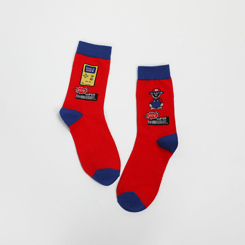 Women's Japanese tube-shaped pile socks