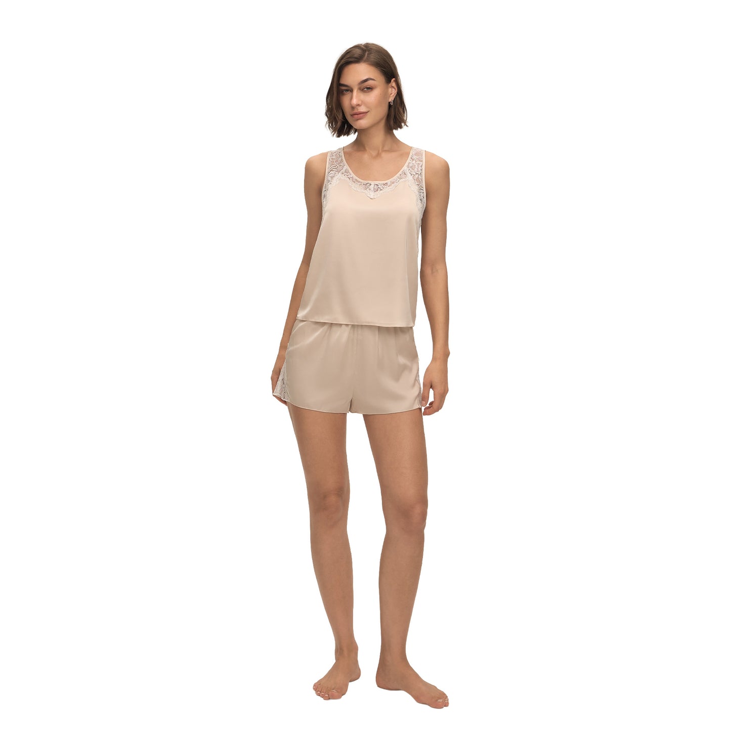 Casual And Comfortable Cami Shorts For Loungewear