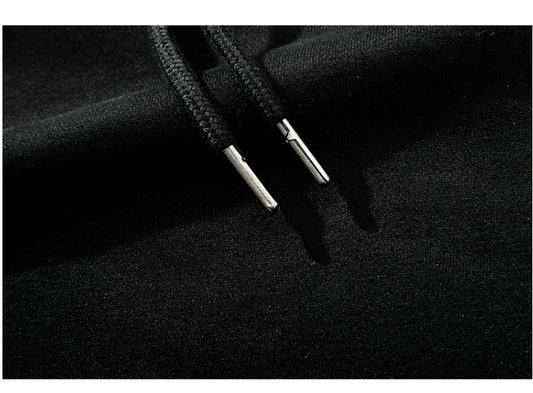 Niche Flame Print Hoodie