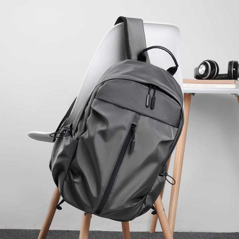 Casual Backpack Men's Street Simple Fashion Computer Bag