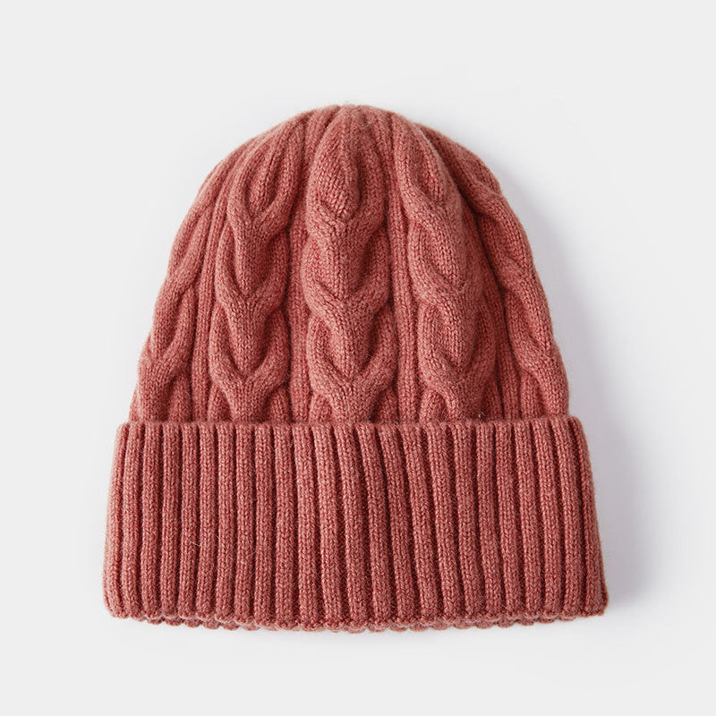 Warm Wool Knitted Hat