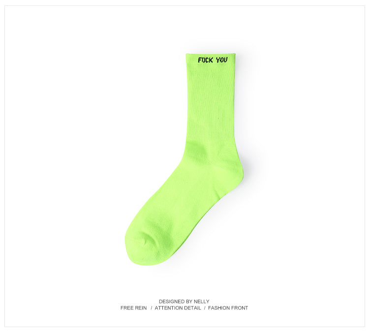 Hip Hop Skateboard Socks