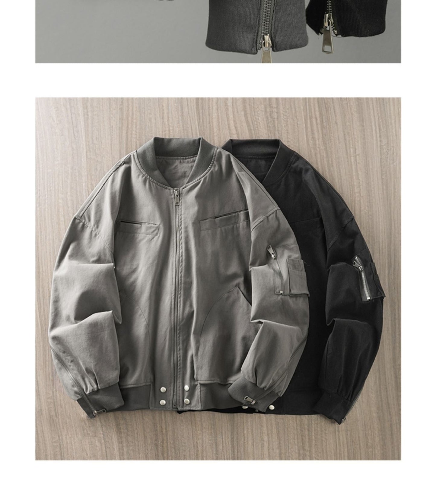 American Retro High Street Baseball Uniform Pu Handsome Jacket