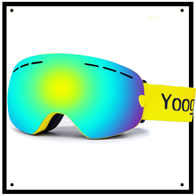 Voksen dobbeltlags skibriller