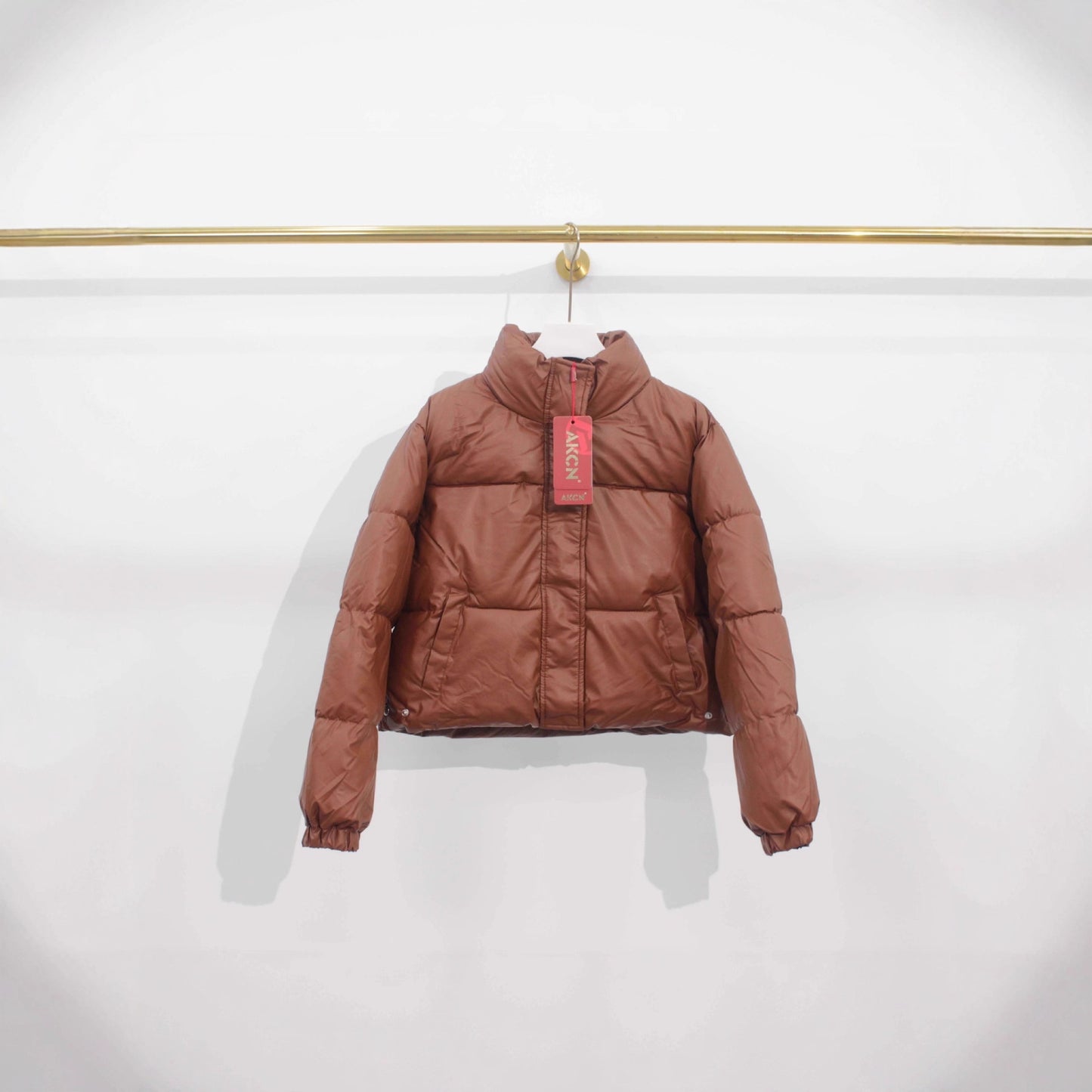 Candy Color Short Cotton Coat Jacket Women