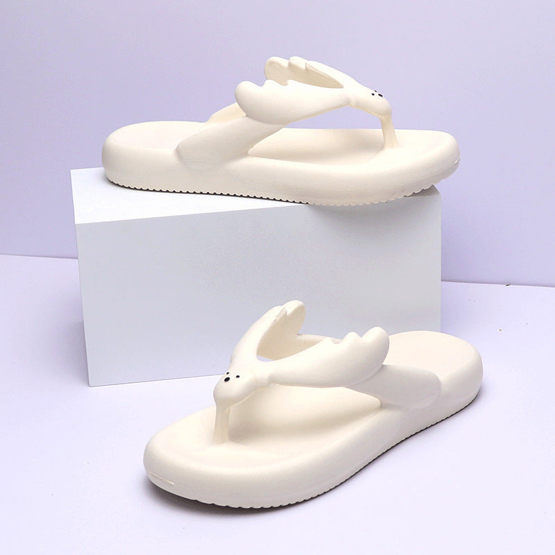 Xiaolu Thick-soled Flip-flops Women's Flip-flops