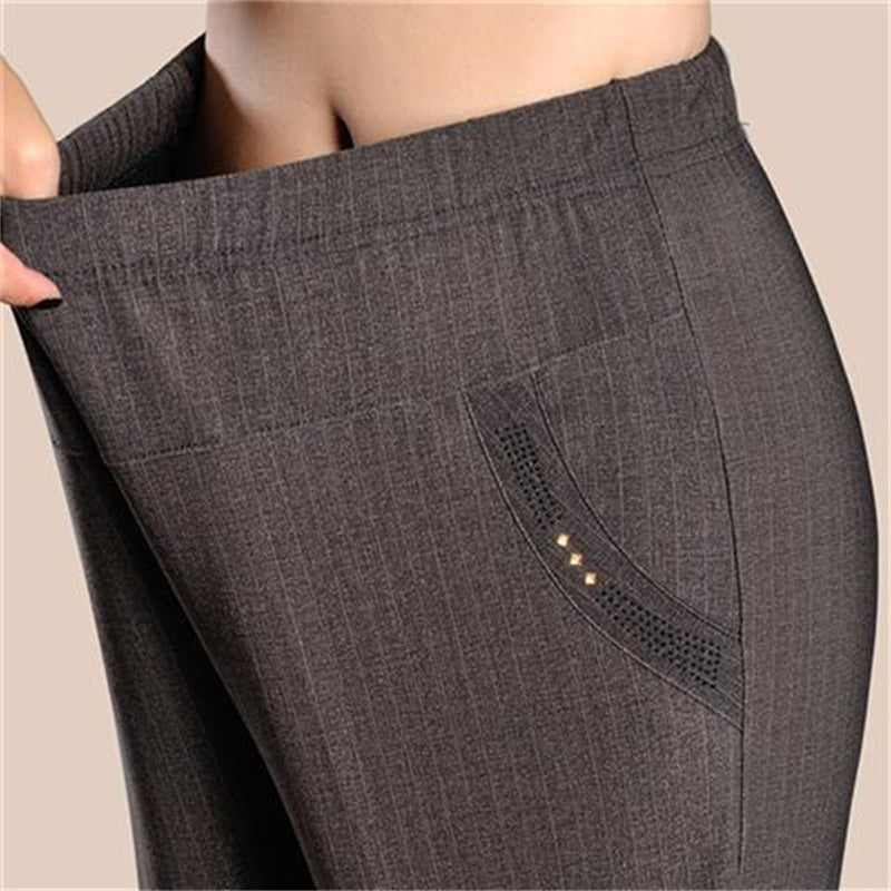 Women's Middle-aged And Elderly Spring And Autumn Trousers