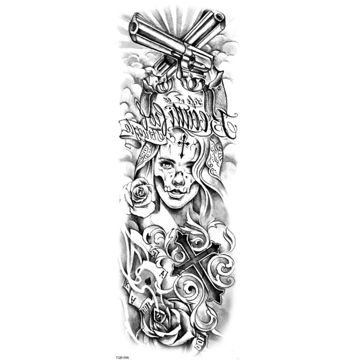 Full arm full arm waterproof tattoo sticker