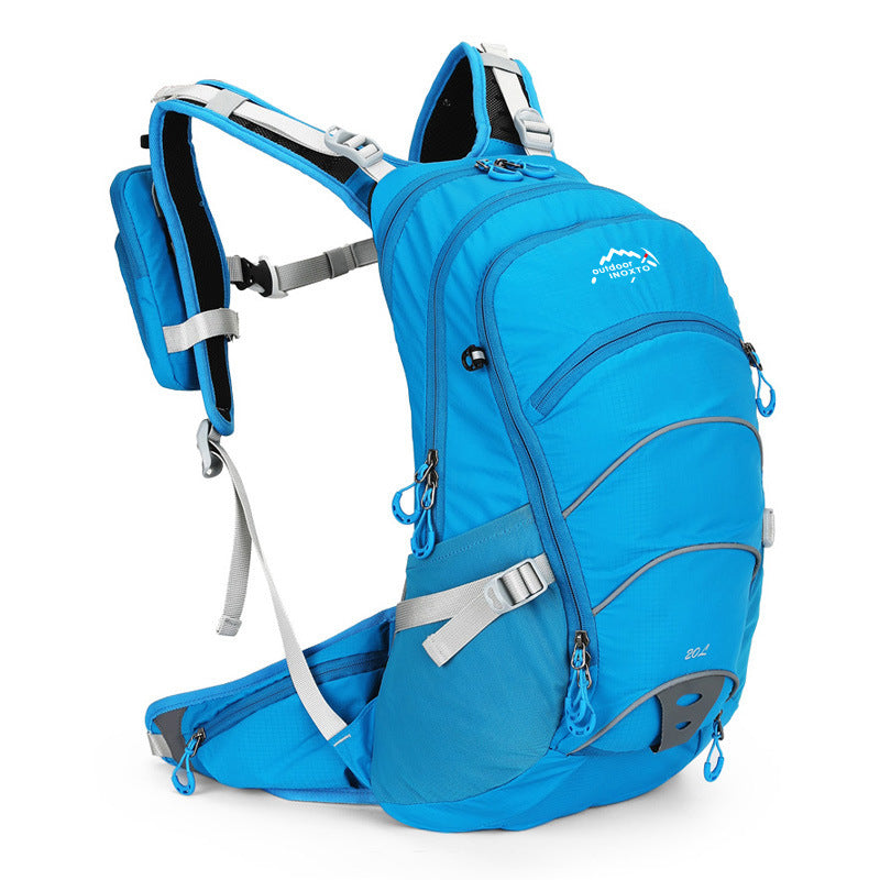 Outdoor Biking Mountain Climbing Double Shoulder Leisure Men's And Women's Travel Camping Travel Bag