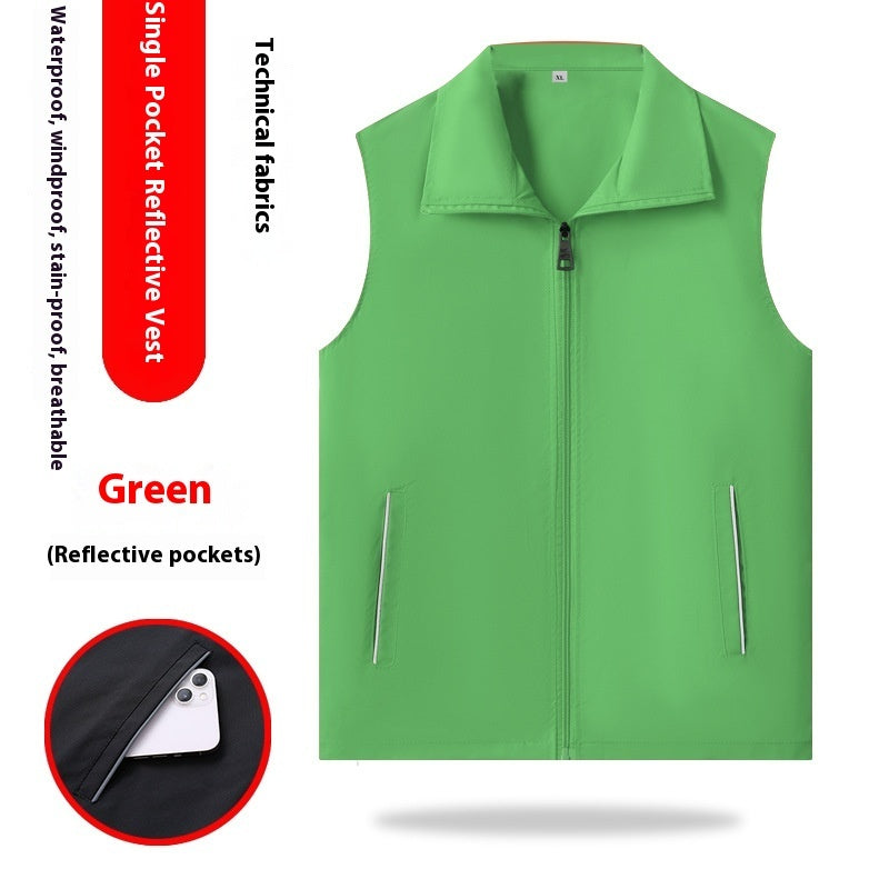 High-end Vest Outdoor Reflective Vest Overalls