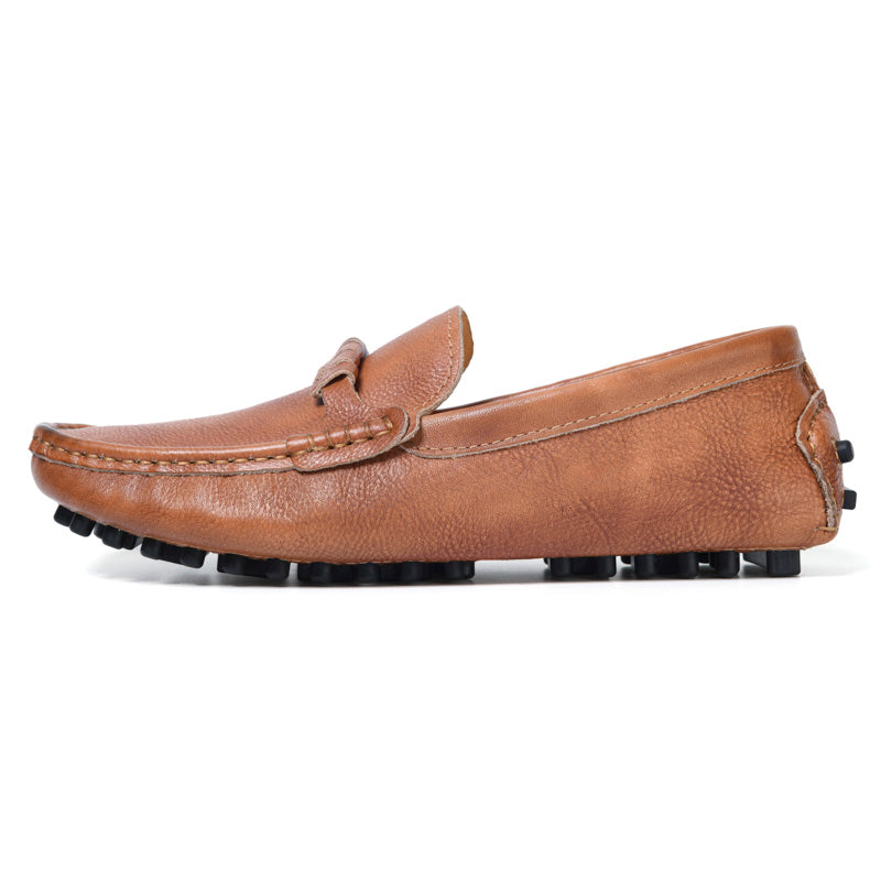 Sportsman cowhide peas shoes