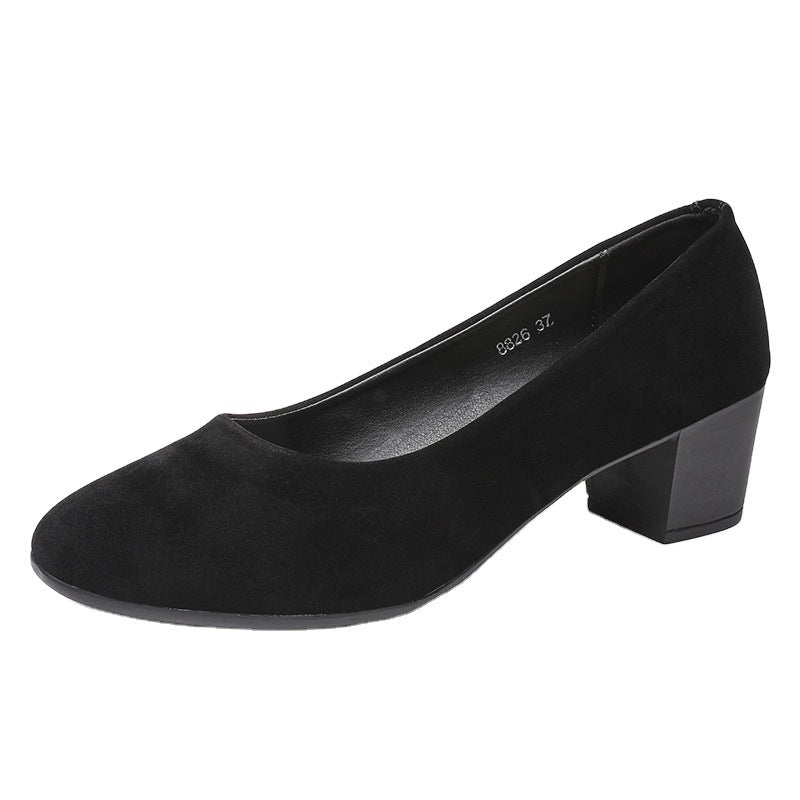 Super Soft Suede Business Workplace Office Women's Shoes