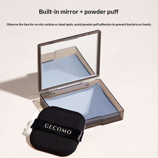 Portable Oil-absorbing Sheets With Built-in Powder Puff And Mirrorperfect For Oily Skin To Keep Your Makeup Intact All Day