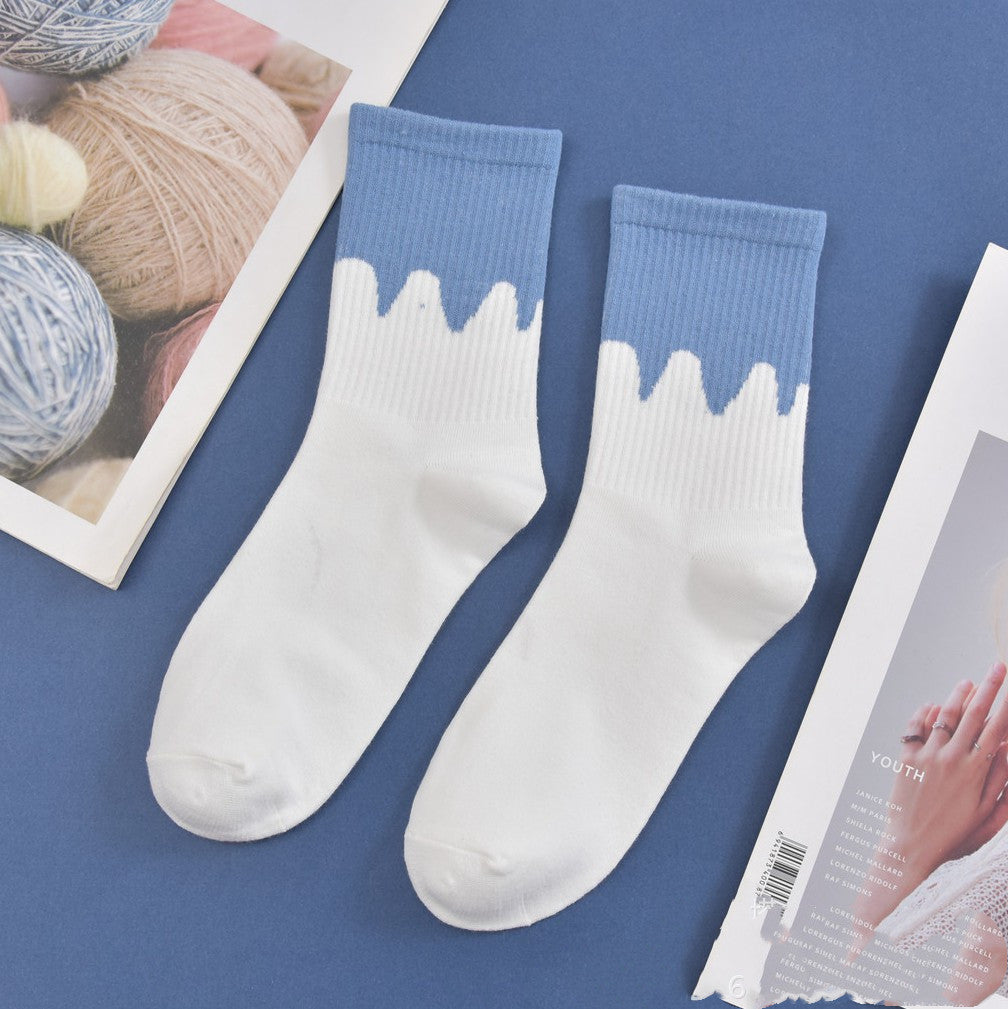 British women's cotton socks
