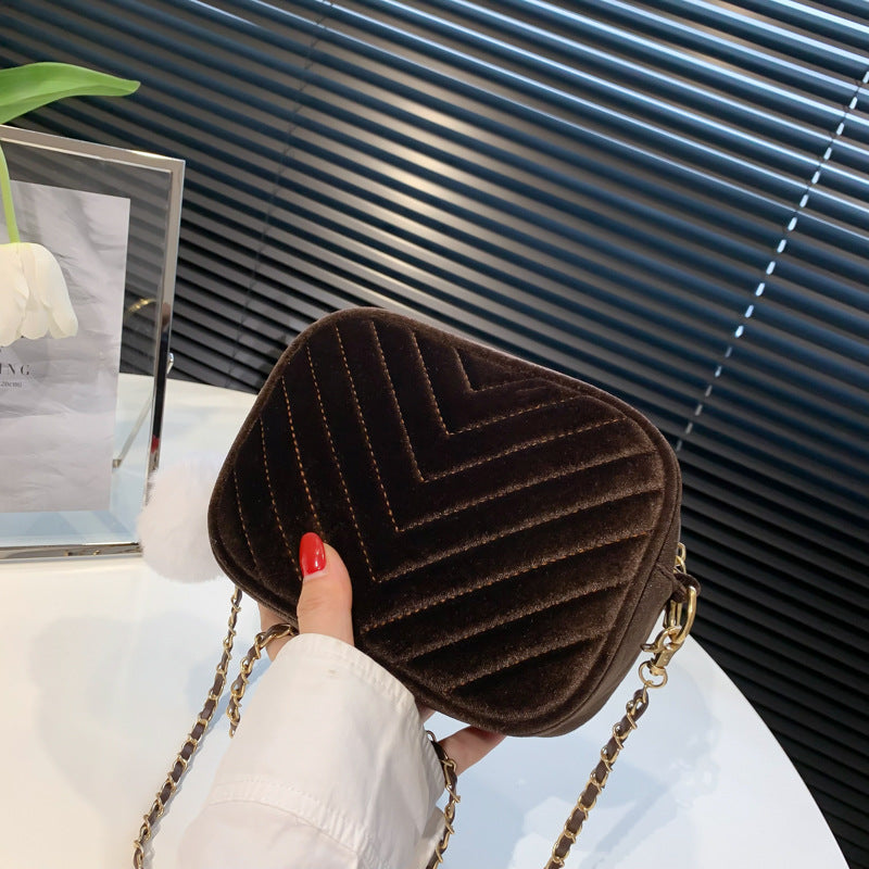 Women's Fashion Personality Popular Plush Bag Women