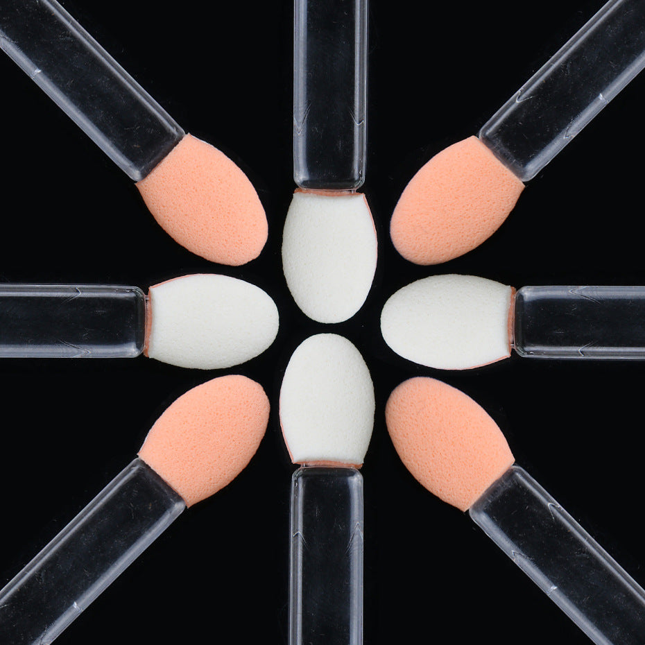 Double-head sponge for eyeshadow brush